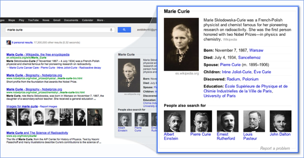 Новая поисковая выдача Google (здесь и ниже изображения компании).